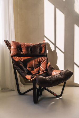Scandinavian Viking Armchair by Jim Myrstad