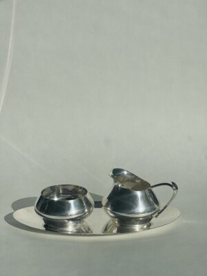 WMF Wagenfeld Bauhaus Silver Plated Serving Set