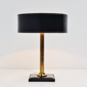 Jacques Adnet Clad Table Lamp